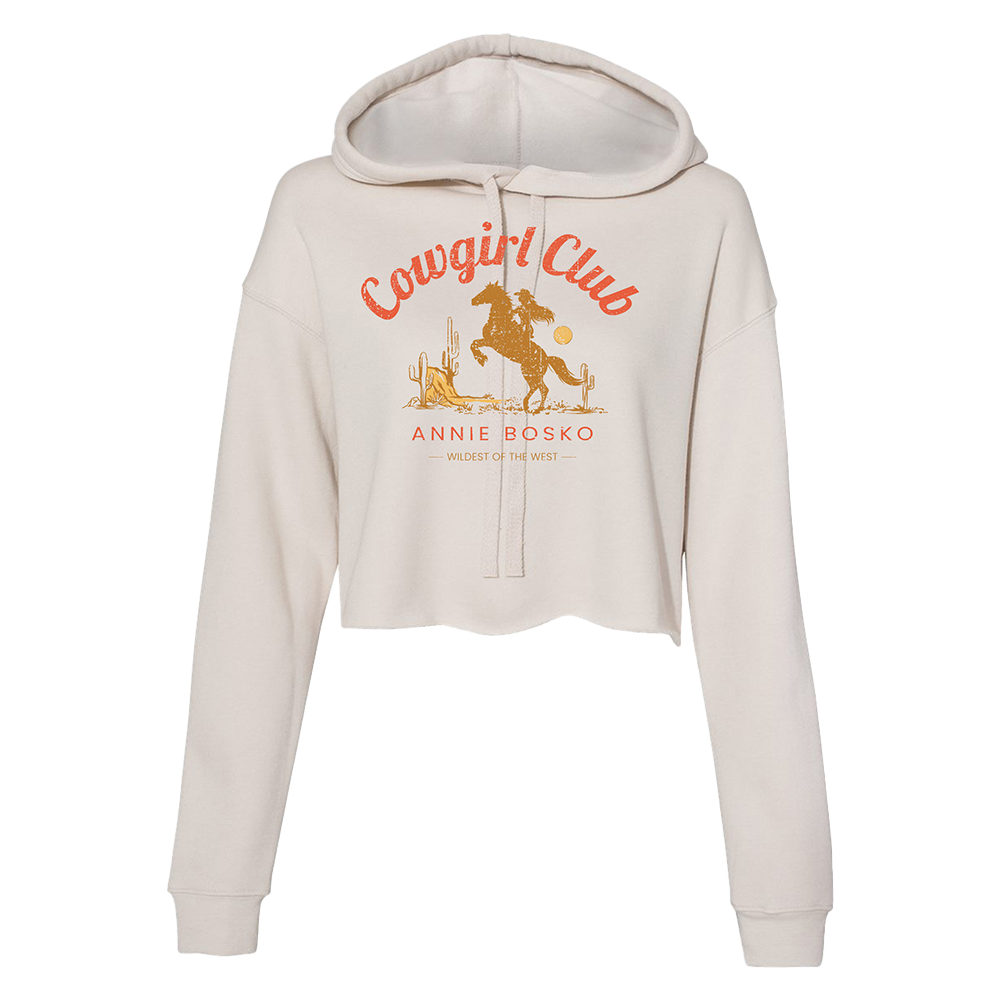 Cowgirl Club Cropped Hoodie